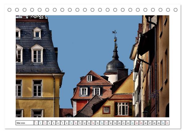 Produktbild: Heidelberg - Ansichtssache (Tischkalender 2026 DIN A5 quer), CALVENDO Monatskalender