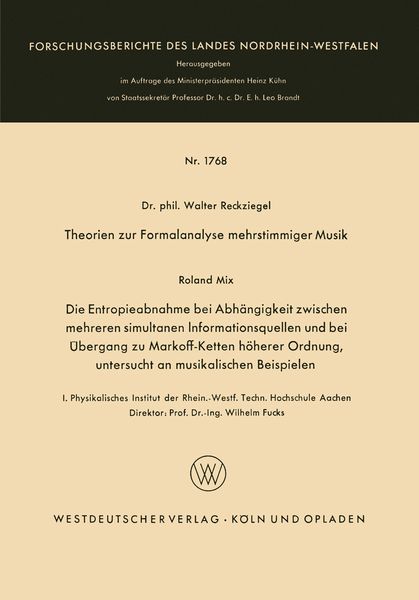 Produktbild: Theorien zur Formalanalyse mehrstimmiger Musik