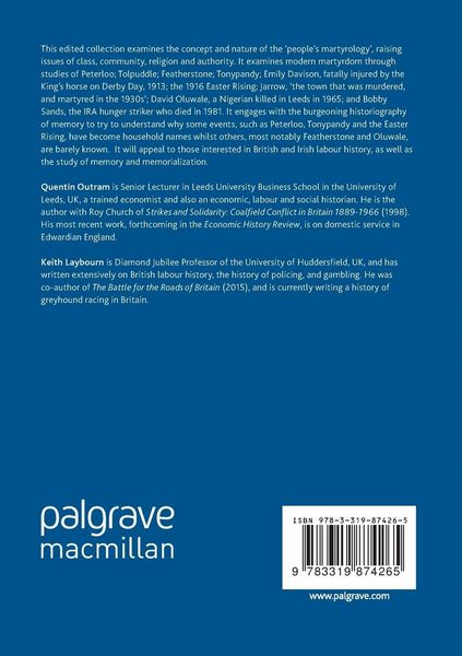 Produktbild: Secular Martyrdom in Britain and Ireland