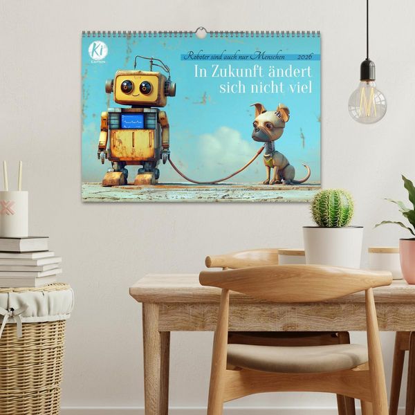 Produktbild: In Zukunft &auml;ndert sich nicht viel (Wandkalender 2026 DIN A3 quer), CALVENDO Monatskalender