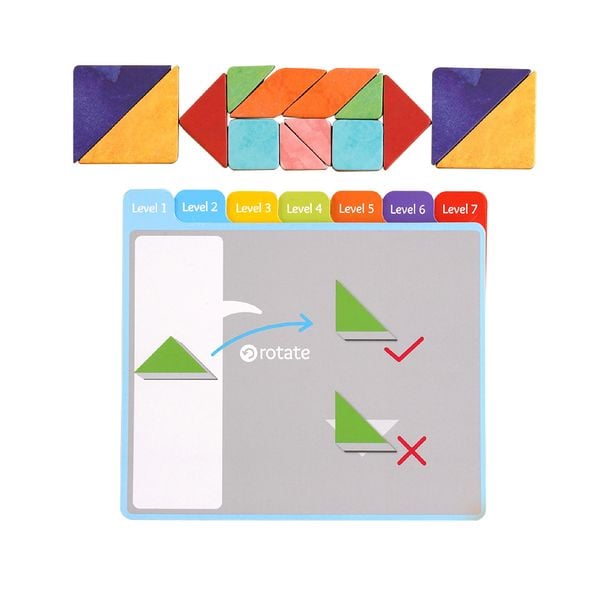 Produktbild: Magnetisches Tangram - Starter Kit
