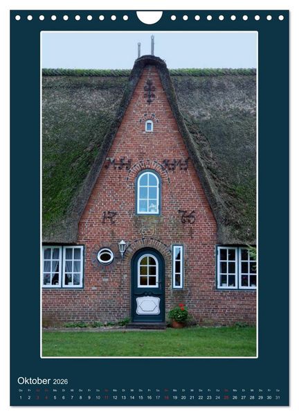 Produktbild: Willkommen in Keitum auf Sylt (Wandkalender 2026 DIN A4 hoch), CALVENDO Monatskalender