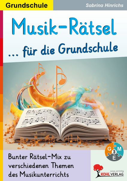 Produktbild: Musik-R&auml;tsel f&uuml;r die Grundschule