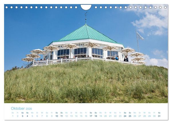 Produktbild: Sommer auf Norderney (Wandkalender 2026 DIN A4 quer), CALVENDO Monatskalender