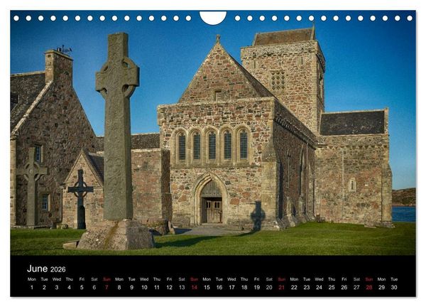 Produktbild: Iona - A Visual Pilgrimage (Wall Calendar 2026 DIN A4 landscape), CALVENDO 12 Month Wall Calendar
