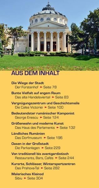 Produktbild: TRESCHER Reiseführer Bukarest