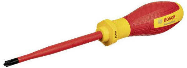 Bosch Professional VDE-Schraubendreher SL/PZ 2x125 1600A02ND7 VDE Kreuzschlitz-Schraubendreher