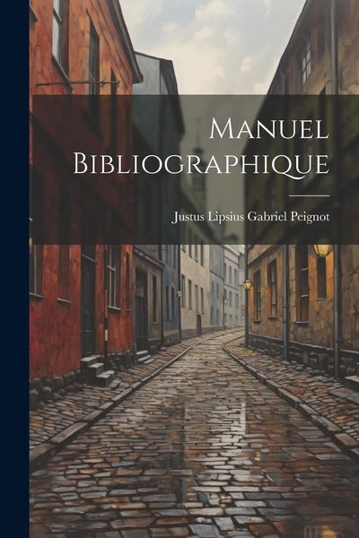 Produktbild: Manuel Bibliographique