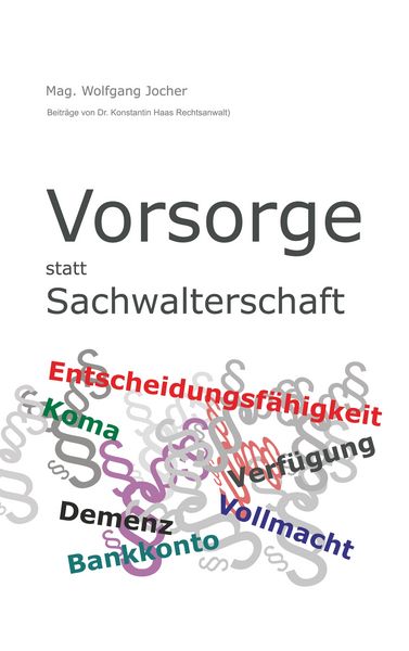 Produktbild: Vorsorge statt Sachwalterschaft