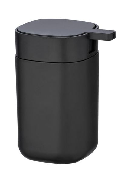 Produktbild: Bad-Accessoire Set Mod. Davos Schwarz, mit Treteimer 5 Liter