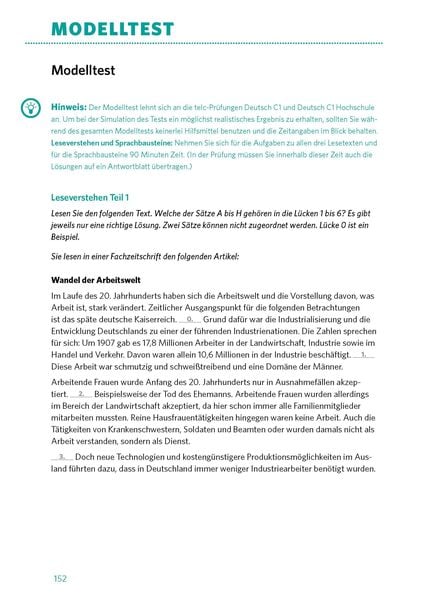 PONS Prüfungstraining Deutsch C1