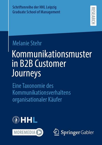 Produktbild: Kommunikationsmuster in B2B Customer Journeys