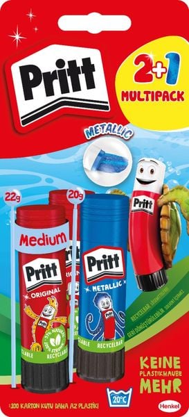 Produktbild: Pritt Kleben Pritt BTS Designstifte, 2 22 g + 1 20 g