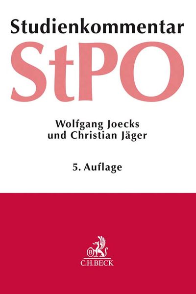 Produktbild: Strafprozessordnung