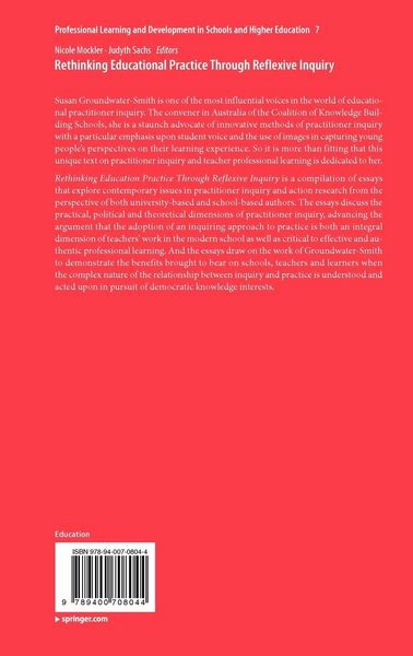 Produktbild: Rethinking Educational Practice Through Reflexive Inquiry