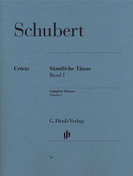 Franz Schubert - Sämtliche Tänze, Band I