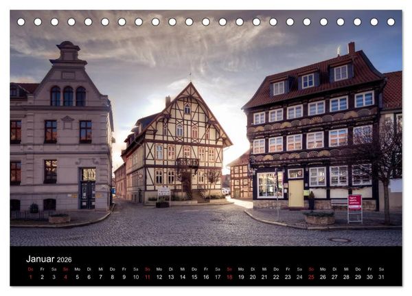 Produktbild: Fachwerk - wie aus einer anderen Zeit (Tischkalender 2026 DIN A5 quer), CALVENDO Monatskalender
