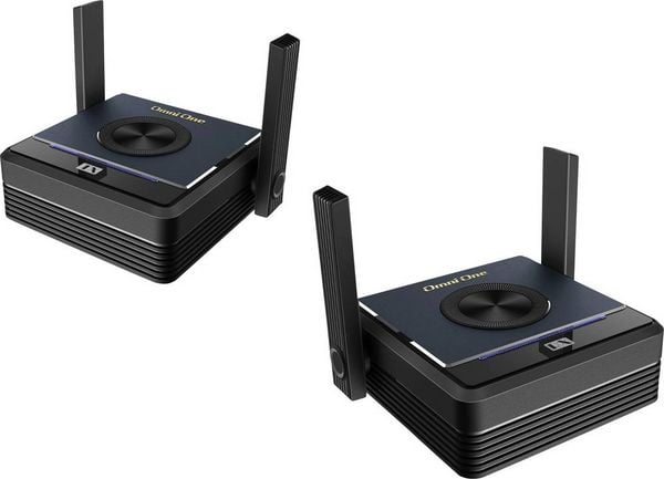Produktbild: EZCast Omni One Wireless HDMI Extender HDMI&reg;, USB-C&reg; (DP Alt Mode) HDMI Extender 800m