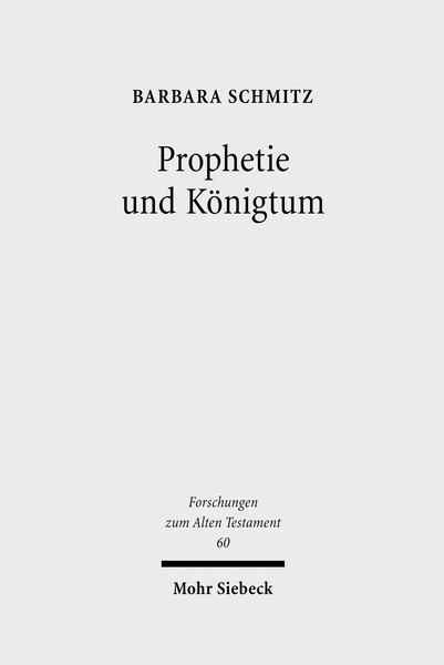 Produktbild: Prophetie und K&ouml;nigtum