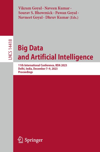 Produktbild: Big Data and Artificial Intelligence