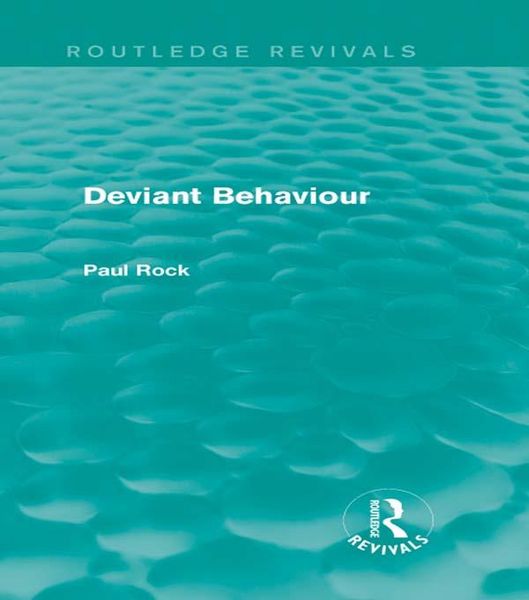 Produktbild: Deviant Behaviour (Routledge Revivals)