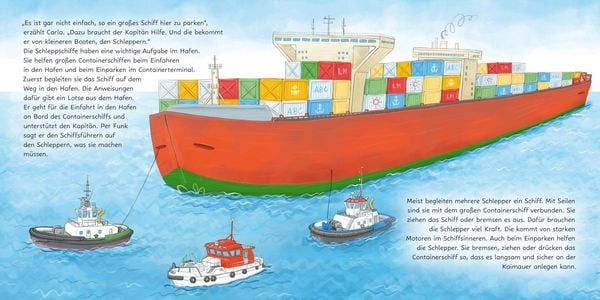 Produktbild: LESEMAUS 75: Gro&szlig;e und kleine Schiffe im Hafen