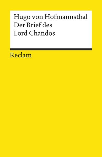 Der Brief des Lord Chandos