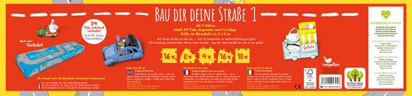 Produktbild: Bau dir deine Stra&szlig;e 1 - 4 Meter Stra&szlig;enspielspa&szlig;