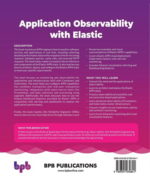 Produktbild: Application Observability with Elastic