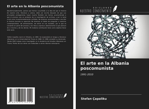 Produktbild: El arte en la Albania poscomunista