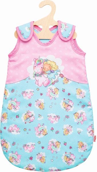 Heless - Puppen-Schlafsack Einhorn Emil Fee Emma, Gr. 28-35 cm
