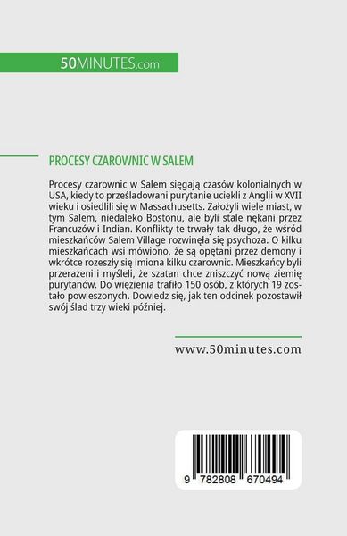Produktbild: Procesy czarownic w Salem
