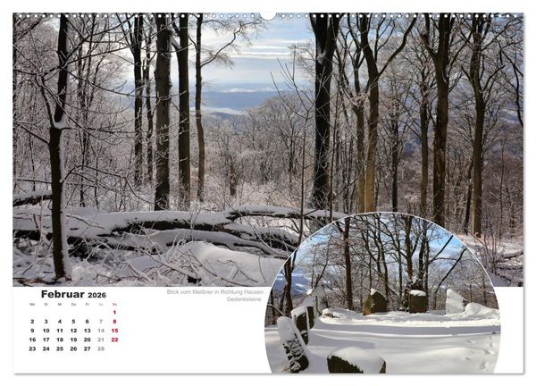 Produktbild: Der Grimmsteig (hochwertiger Premium Wandkalender 2026 DIN A2 quer), Kunstdruck in Hochglanz