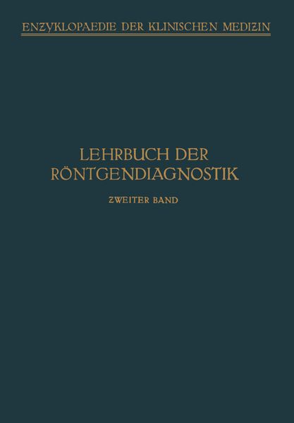Produktbild: Lehrbuch der R&ouml;ntgendiagnostik