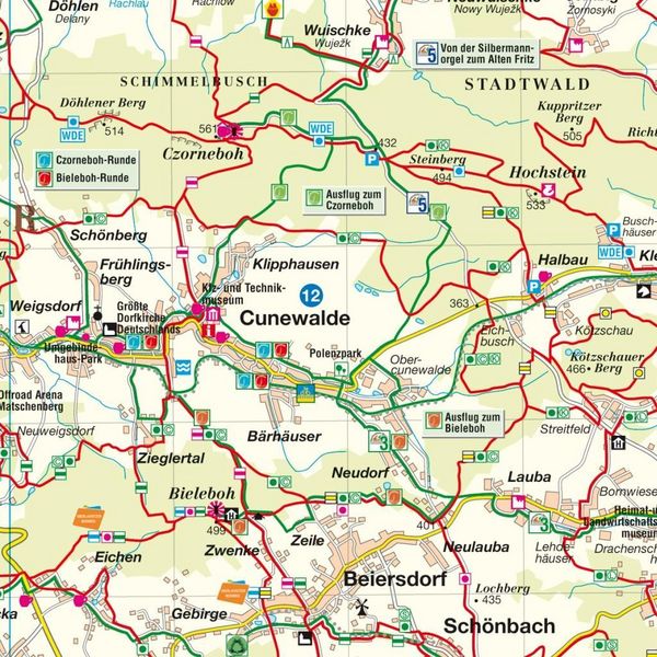 Produktbild: Oberlausitzer Bergland - Zittauer Gebirge - Nordb&ouml;hmen