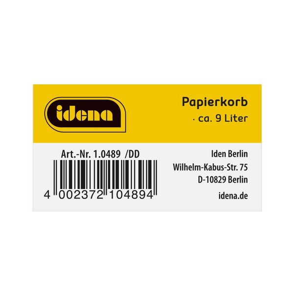 Produktbild: Idena Papierkorb Pferde PP 9L