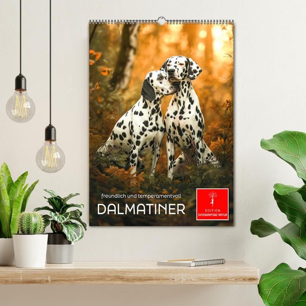 Produktbild: Dalmatiner - freundlich und temperamentvoll (Wandkalender 2026 DIN A2 hoch), CALVENDO Monatskalender