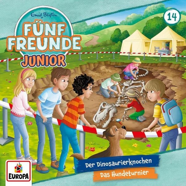 Fünf Freunde Junior 14: Der Dinosaurierknochen / Das Hundeturnier