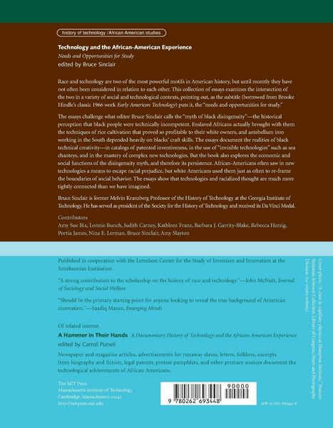 Produktbild: Technology and the African-American Experience