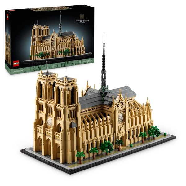 LEGO Architecture Notre-Dame de Paris, Architektur Modellbausatz 21061