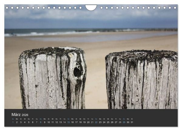Produktbild: Traumhaftes Zeeland 2026 (Wandkalender 2026 DIN A4 quer), CALVENDO Monatskalender
