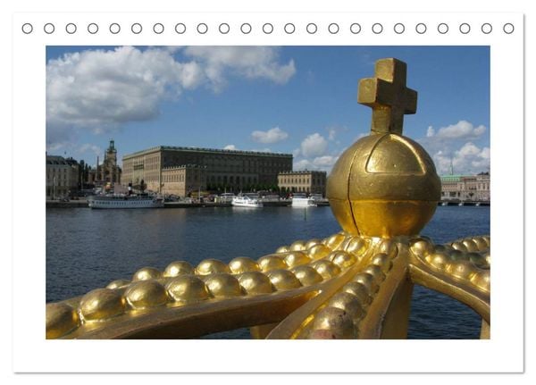 Produktbild: Stockholm - Licht des Nordens (Tischkalender 2026 DIN A5 quer), CALVENDO Monatskalender