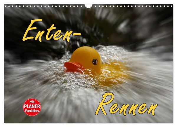Produktbild: Enten-Rennen (Wandkalender 2026 DIN A3 quer), CALVENDO Monatskalender