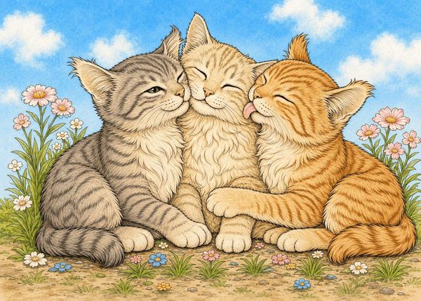 Produktbild: Katzen Malbuch f&uuml;r Kinder ab 8 Jahren und Erwachsene mit 50 detailreichen Ausmalmotiven