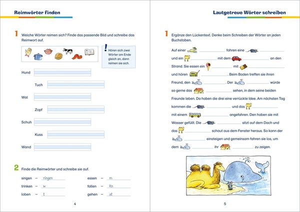 Rechtschreibung 2. Klasse