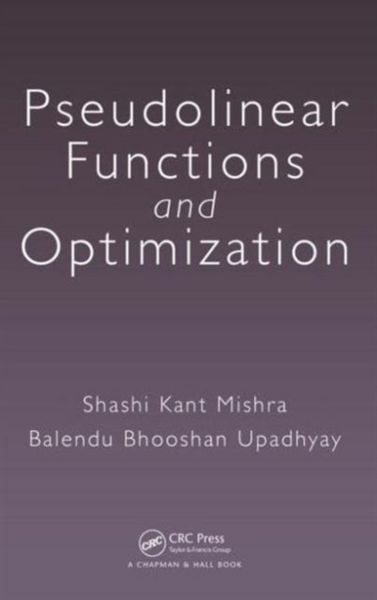 Produktbild: Pseudolinear Functions and Optimization