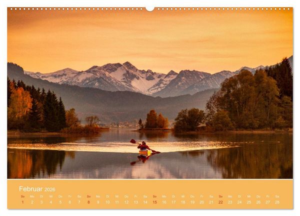 Produktbild: Wo das Allg&auml;u am sch&ouml;nsten ist (hochwertiger Premium Wandkalender 2026 DIN A2 quer), Kunstdruck in Hochglanz