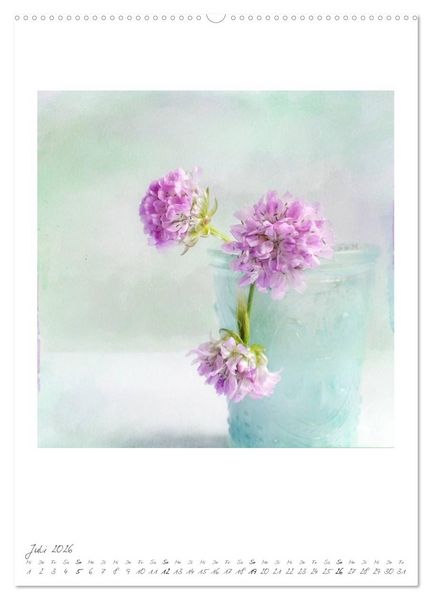 Produktbild: Flower Dreams (Wandkalender 2026 DIN A2 hoch), CALVENDO Monatskalender