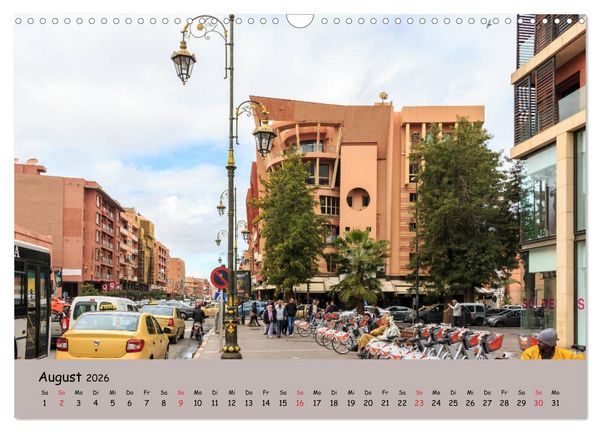 Produktbild: Marrakesch - Eine Stadt wie aus 1001 Nacht (Wandkalender 2026 DIN A3 quer), CALVENDO Monatskalender