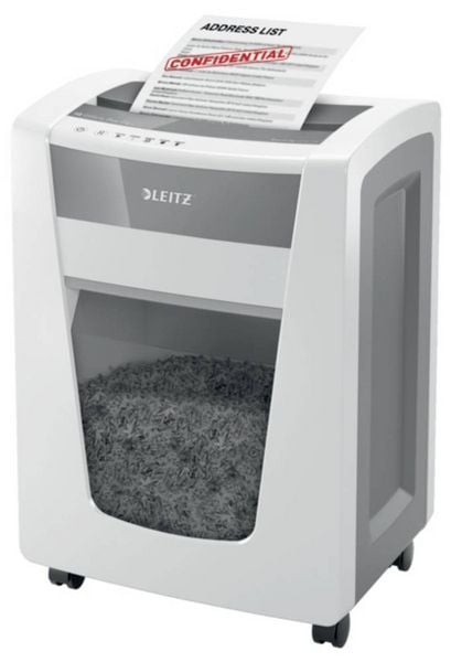 Produktbild: LEITZ&reg; Aktenvernichter IQ Slim Home Office, Partikelschnitt 4 x 28 mm